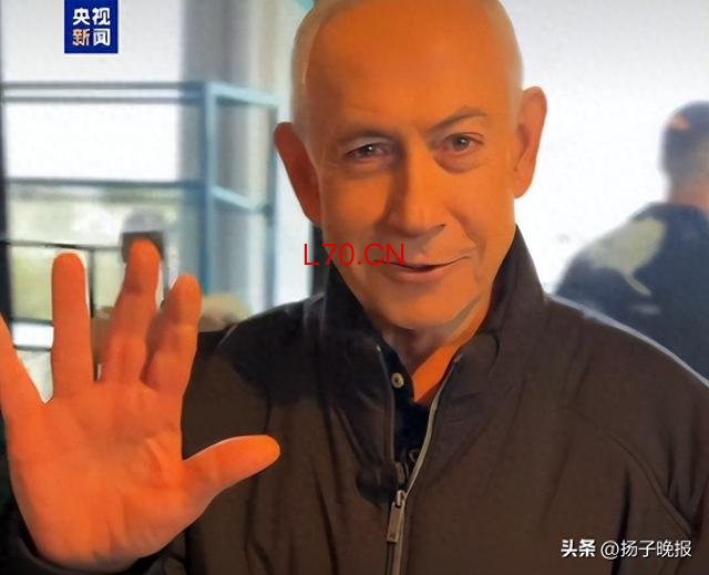 △内塔尼亚胡发布的视频截图