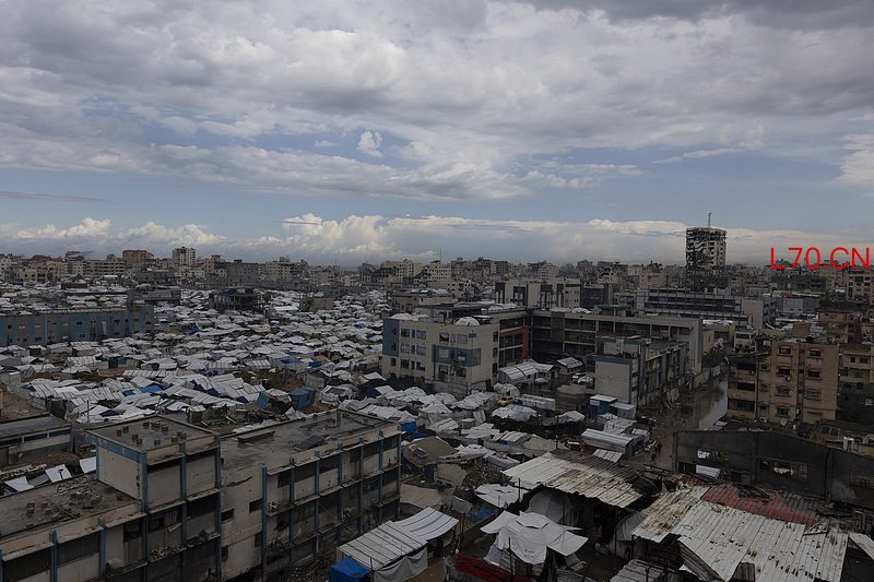 △当地时间4月7日，加沙地带加沙城
