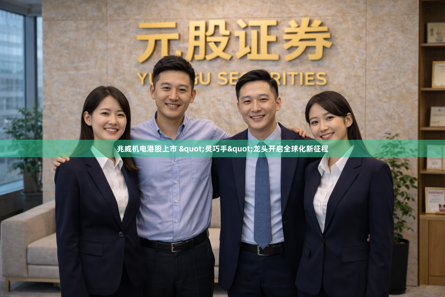 兆威机电港股上市 "灵巧手"龙头开启全球化新征程