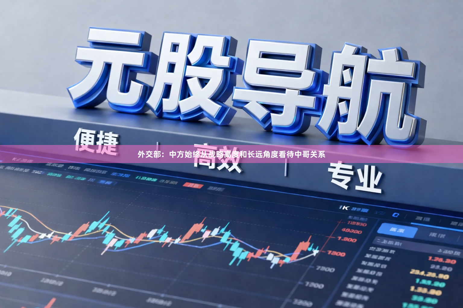 外交部：中方始终从战略高度和长远角度看待中哥关系