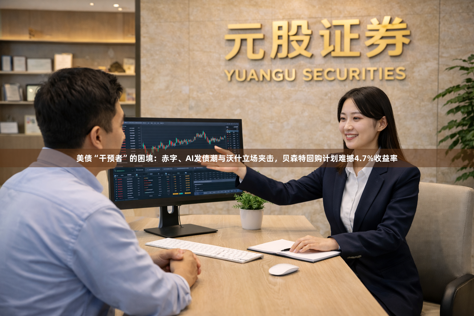 美债“干预者”的困境：赤字、AI发债潮与沃什立场夹击，贝森特回购计划难撼4.7%收益率